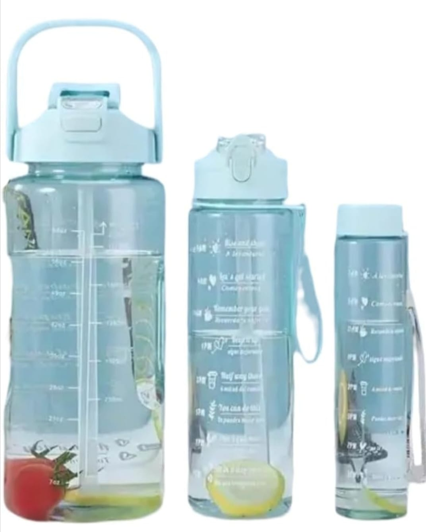 Time marked water bottle