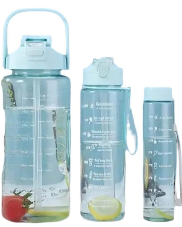 Time marked water bottle