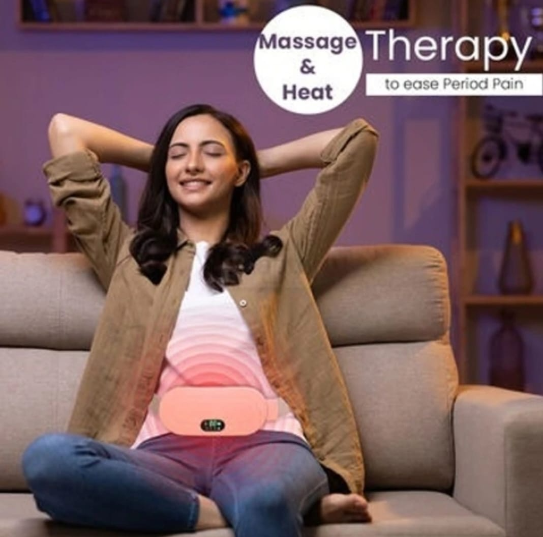 Period cramp relief massager