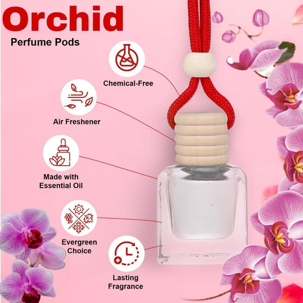 Hanging Car Perfume Pods Diffuser Scent (Assorted Perfume)