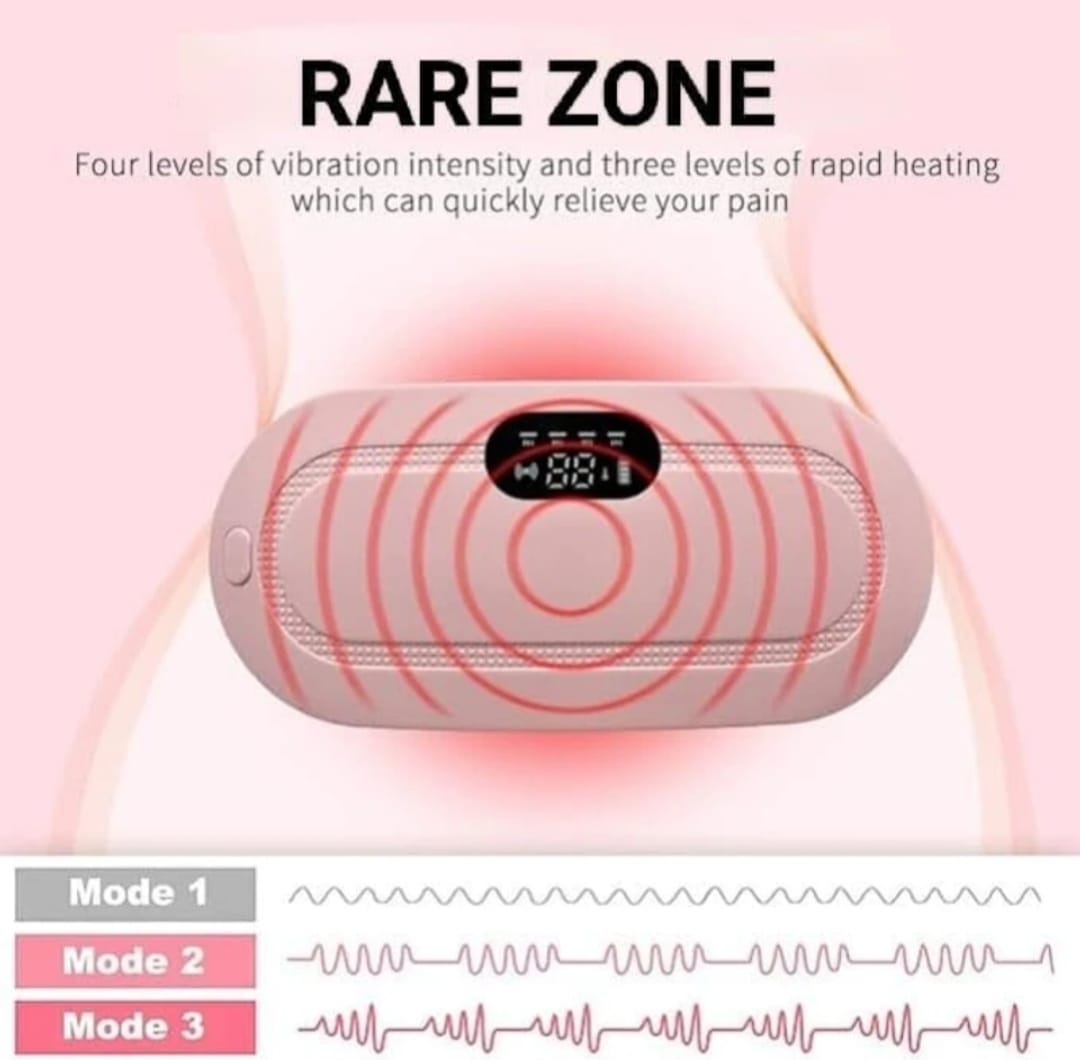 Period cramp relief massager